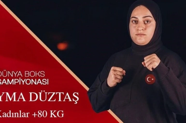 ETÜ’lü milli sporcu Şeyma Düztaş boksta dünya üçüncüsü oldu