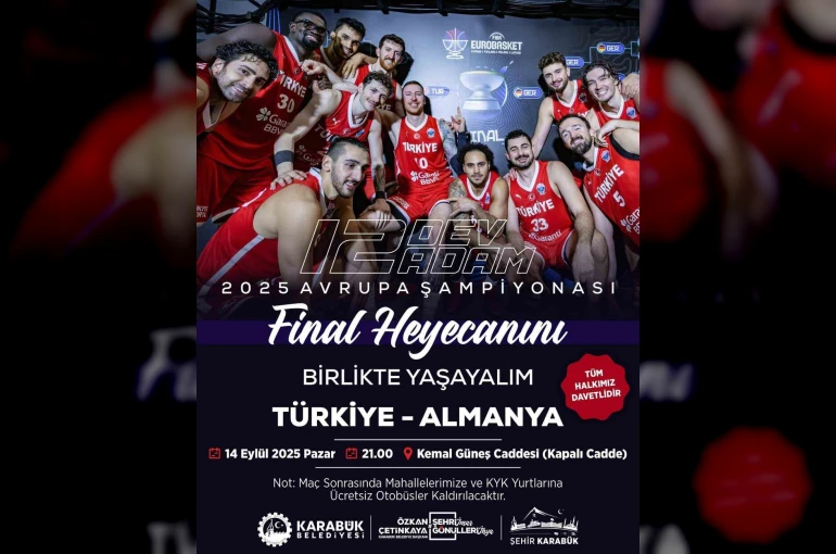 EuroBasket finali dev ekranda izlenecek