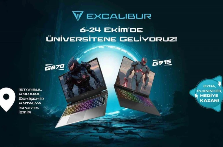 Excalibur, üniversite kampüslerinde gençlerle buluşuyor