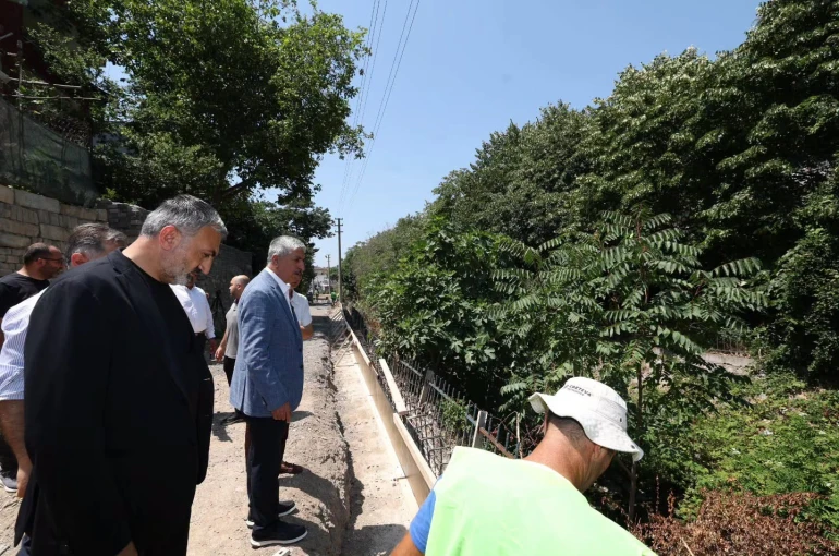 Eynerce Deresi çevresine mesire ve yürüyüş alanı yapılıyor