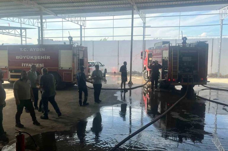 Fabrikada çıkan yangın söndürüldü