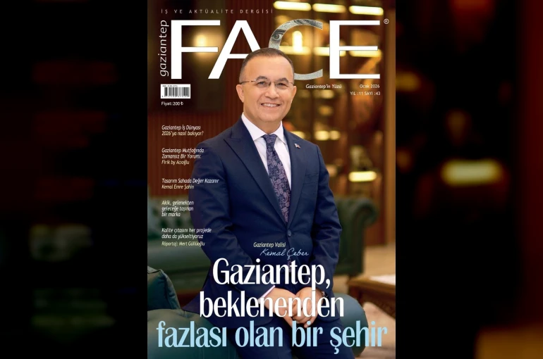 Face Dergisi’nin yeni sayısında kapak konuğu Gaziantep Valisi Kemal Çeber oldu,