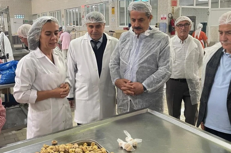 Faruk Çelik’ten Kardelen Kestane Şekeri’ne ziyaret