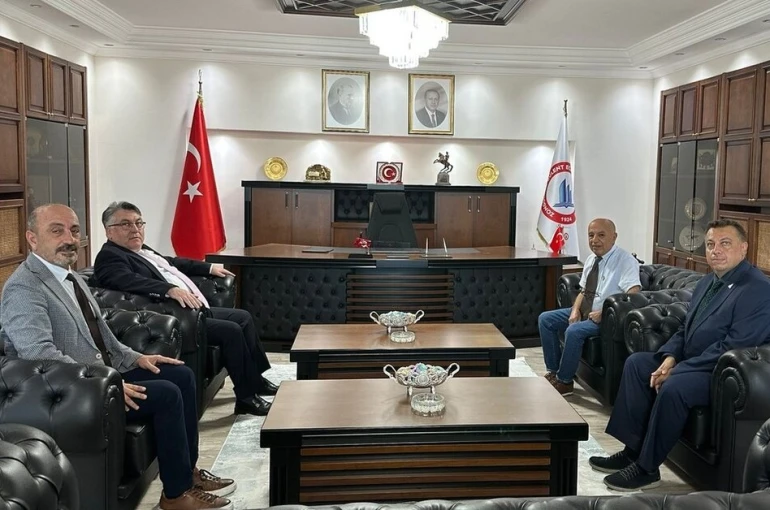 FEDEK Başkanı Prof. Dr. Sakallıoğlu’ndan BEUN Rektörü Prof. Dr. Özölçer’e ziyaret