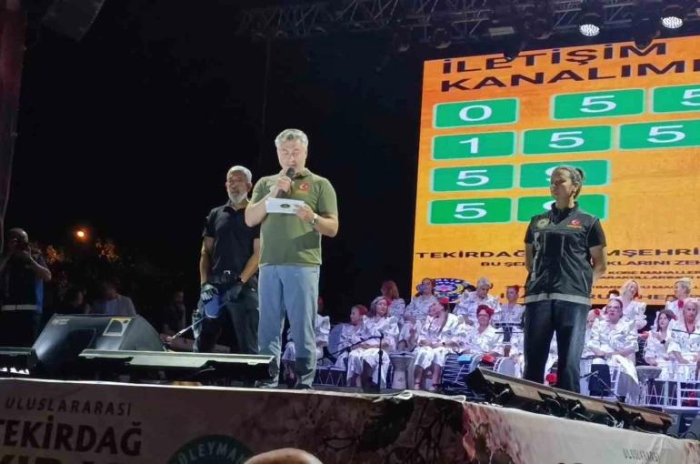 Festival gecesinde NARVAS ve UYUMA uygulamaları tanıtıldı