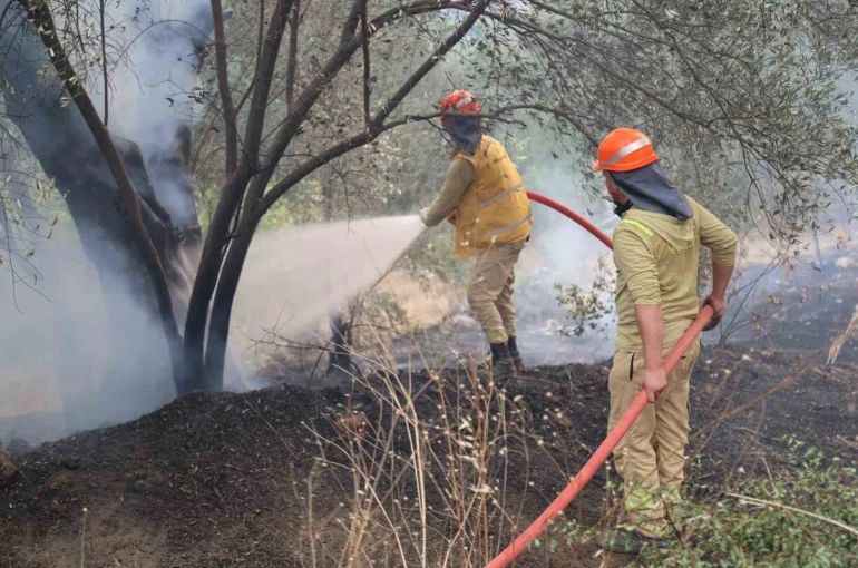 Fethiye’deki yangının enerjisi düşürüldü
