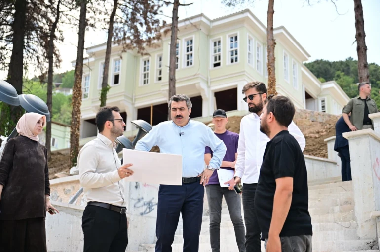 Fevziye parkı ve tarihi köşkte geri sayım başladı