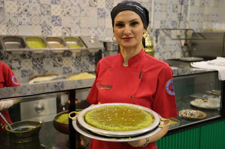 Fıstık ezmeli künefe yok satıyor