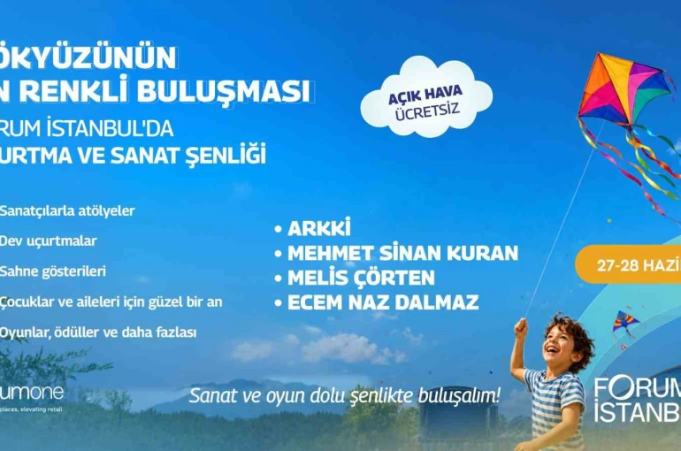 Forum İstanbul’da "Uçurtma ve Sanat Şenliği"
