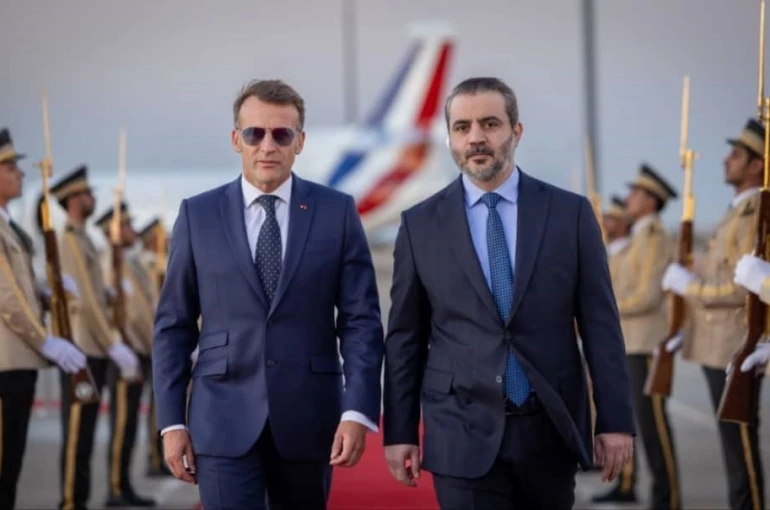 Fransa Cumhurbaşkanı Macron Suriye’de