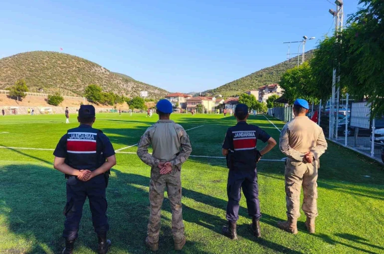 Futbol müsabakalarında jandarmadan üst düzey tedbir