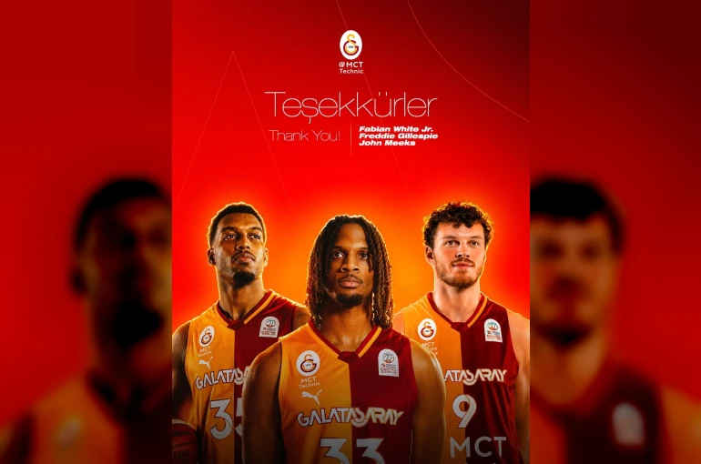 Galatasaray Erkek Basketbol Takımı’nda 3 oyuncuyla yollar ayrıldı 