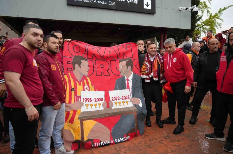 Galatasaray, Samsun’a geldi