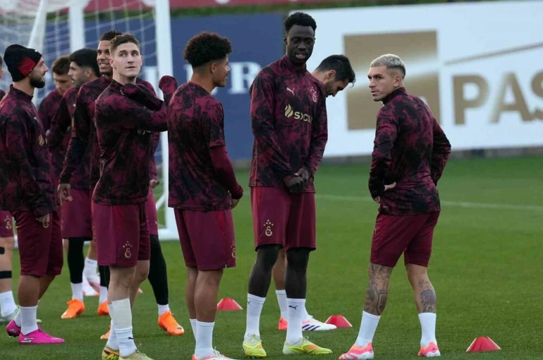 Galatasaray, Union Saint-Gilloise maçı hazırlıklarını tamamladı