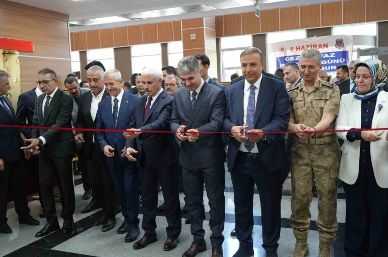 Gaziantep Adliyesi’nde resim ve el sanatları sergisi açıldı