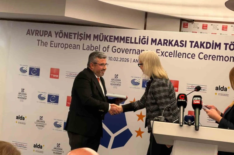 Gaziantep Büyükşehir’e Avrupa’dan yönetişim ödülü