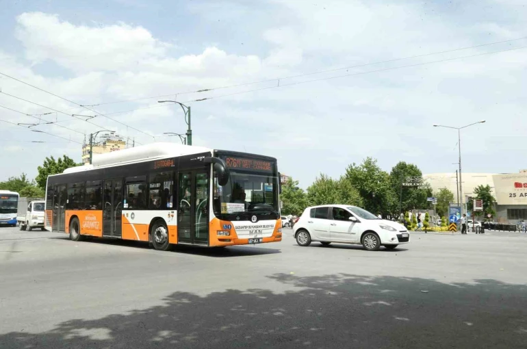 Gaziantep Büyükşehir’e bağlı toplu ulaşım araçları 2 gün ücretsiz