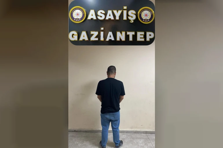 Gaziantep’te 14 yıl 6 ay hapis cezası bulunan şüpheli yakalandı