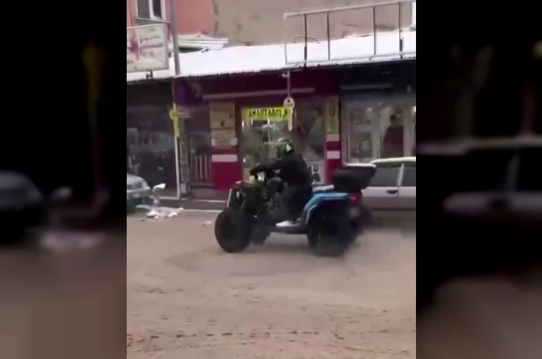 Gaziantep’te drift atan 2 sürücüye ceza: Tehlike saçtıkları anlar kamerada
