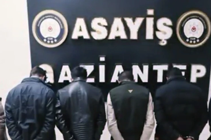Gaziantep’te ‘hırsızlık çetesi’ çökertildi: 6 gözaltı