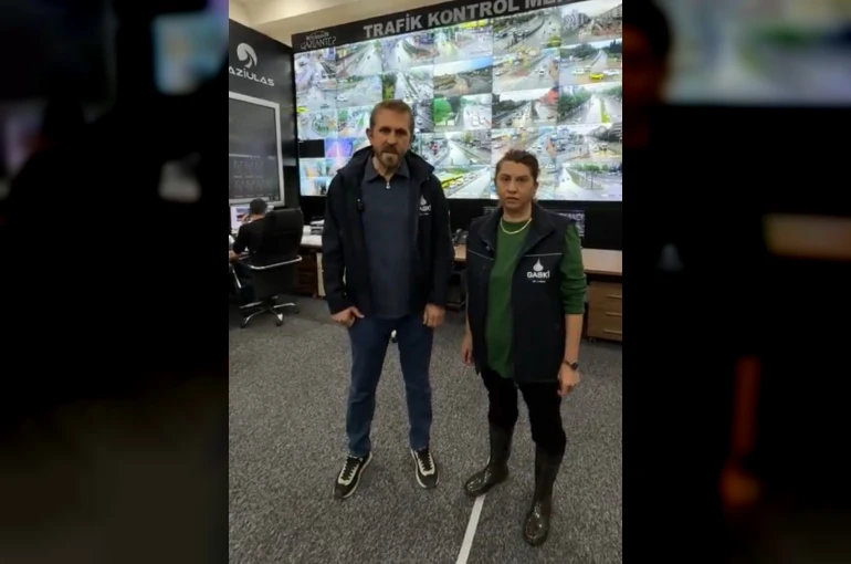 Gaziantep’te şiddetli hava sonrası Kriz Masası kuruldu