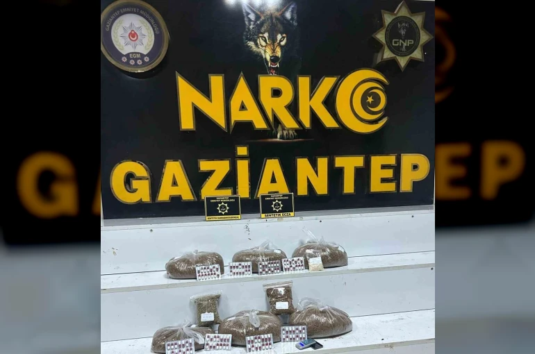 Gaziantep’te uyuşturucu operasyonu: 3 gözaltı
