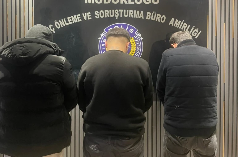 Gaziantep’te uyuşturucu operasyonu: 3 gözaltı