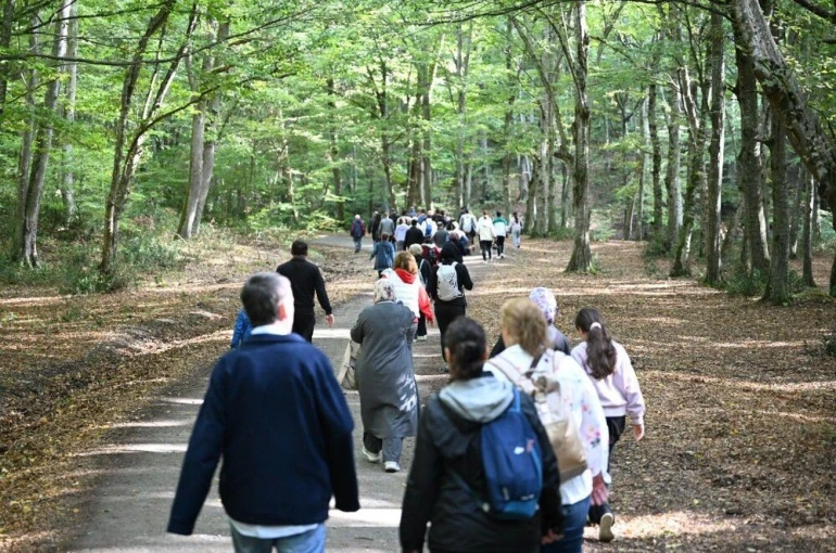 Gaziosmanpaşa Belediyesi’nden Dünya Yürüyüş Günü’ne özel doğa yürüyüşü