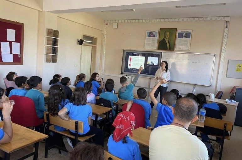 Gazipaşa’da öğrencilere su tasarrufu ve gıda güvenliği eğitimi
