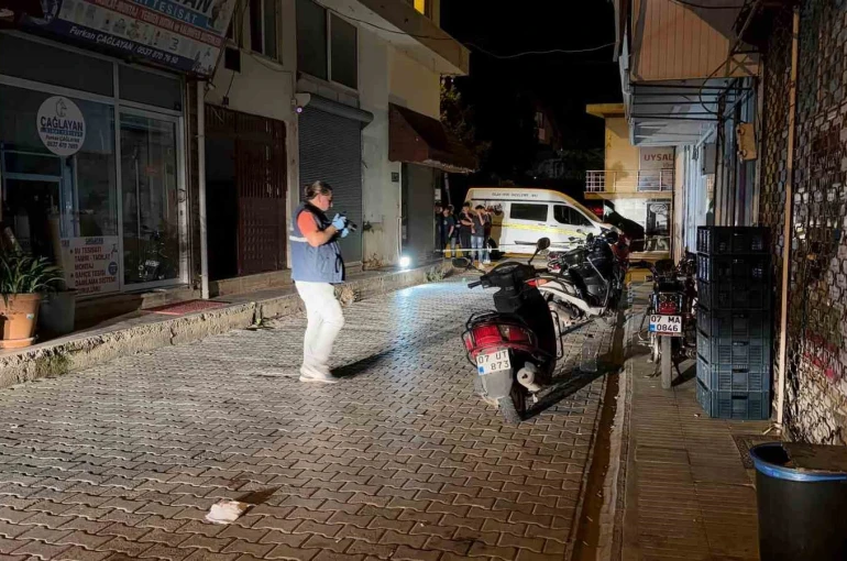 Gazipaşa’da silahlı kavga: 1 yaralı