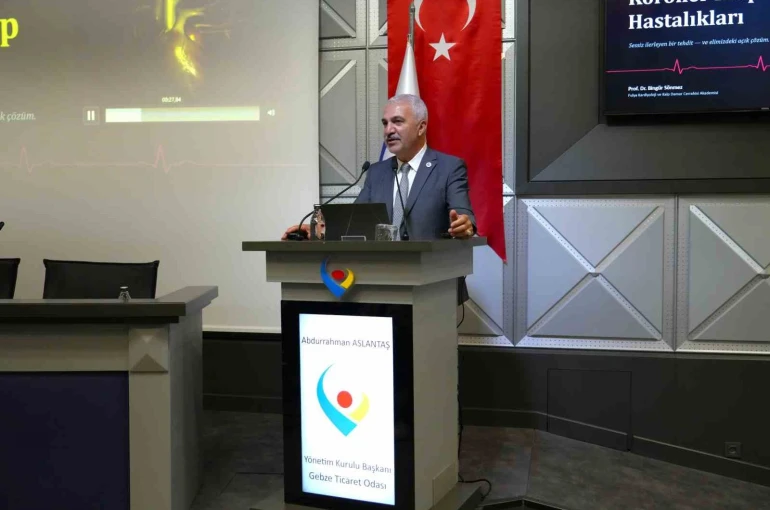 Gebze Ticaret Odasından iş dünyasına yönelik "kalp sağlığı" söyleşisi
