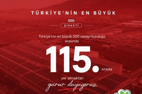 Gedik Piliç devler liginde 115. sırada yer aldı