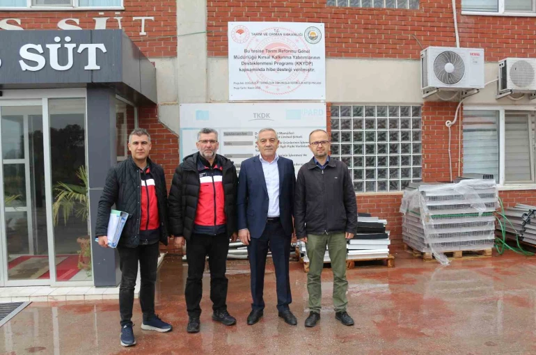 Gediz’de süt işleme tesisine yüzde 50 hibe desteği