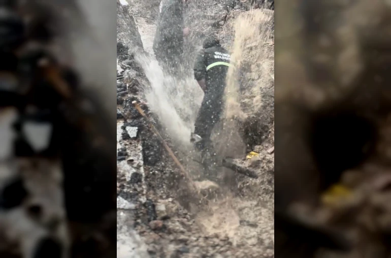 Gelibolu Belediyesinin çalışmasında güvenlik önlemi alınmadı, işçinin hayatı hiçe sayıldı