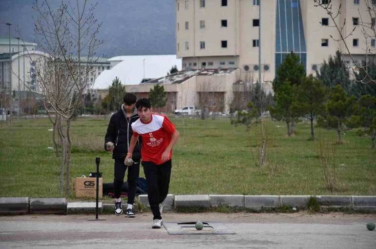Gençler bocce müsabakalarının kazananları belli oldu