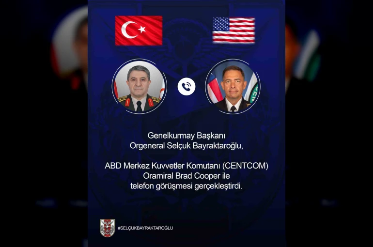 Genelkurmay Başkanı Bayraktaroğlu, CENTCOM Komutanı Cooper ile görüştü
