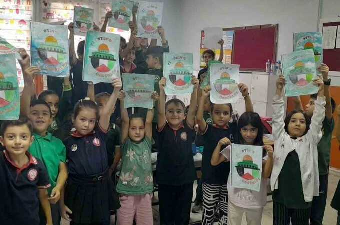 Gercüş’te Gazze için farkındalık etkinliği