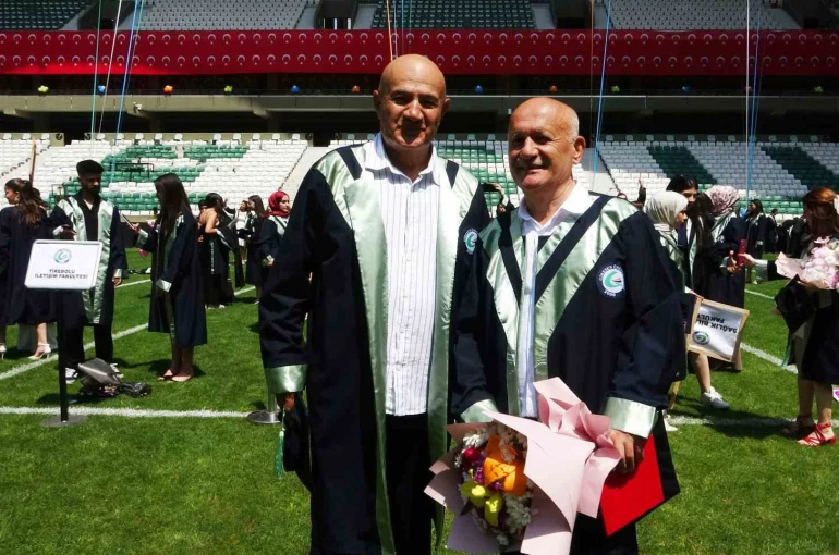 Giresun Üniversitesi’nin en dikkat çeken mezunları oldular: Biri 40 yıllık gazeteci, diğeri 5 çocuk babası fındık üreticisi