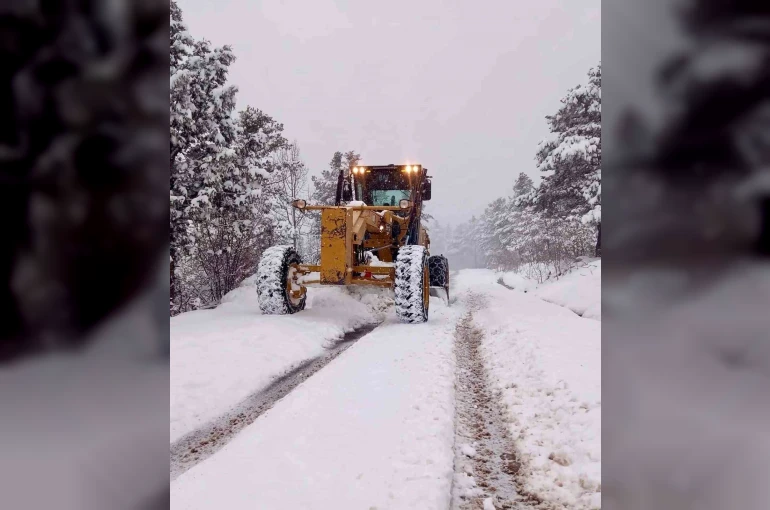 Giresun’da 152 köy yolunu ulaşıma açma çalışmaları sürüyor