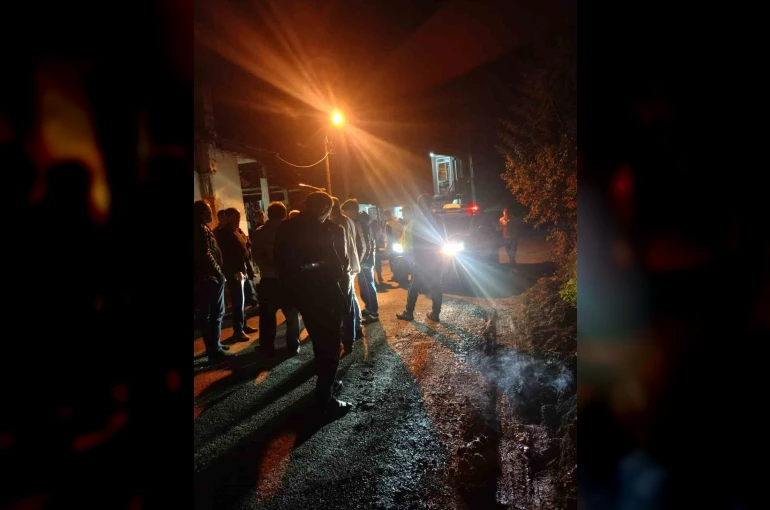 Giresun’da patlama sesi paniğe neden oldu