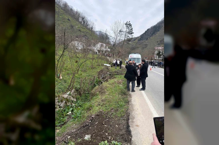Giresun’da trafik kazası: 1 ölü