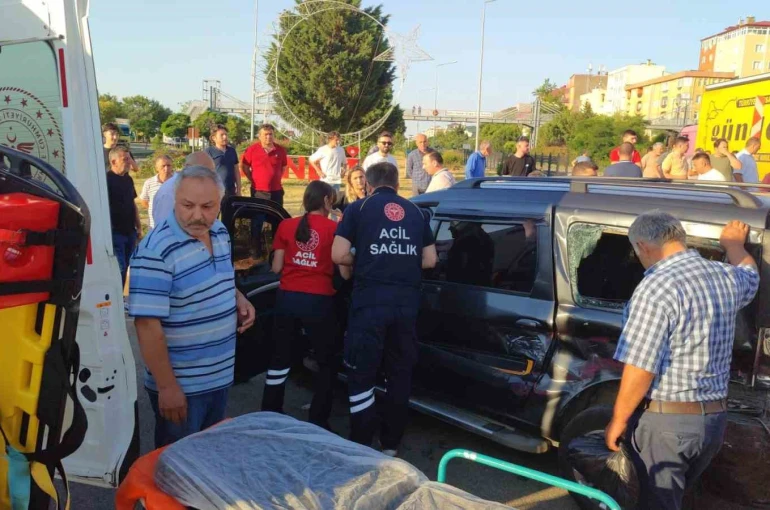 Giresun’da trafik kazası: 1 yaralı
