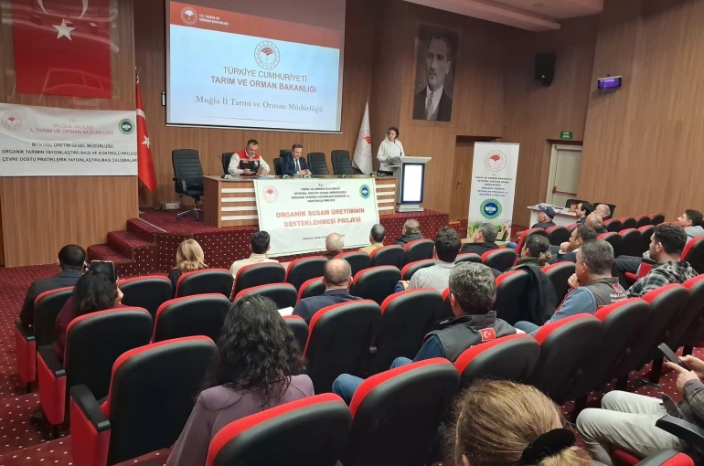 Gökova susamı için organik üretim masaya yatırıldı