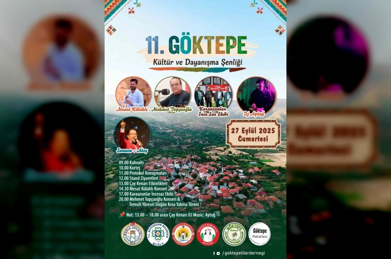 Göktepe Kültür Şenliği, 27 Eylül’de gerçekleştirilecek