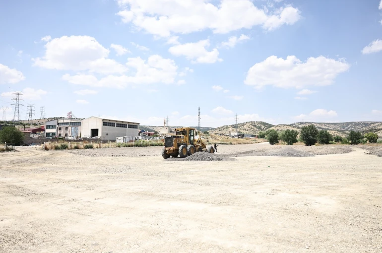 Gölbaşı’nda birinci tır parkı tamamlandı