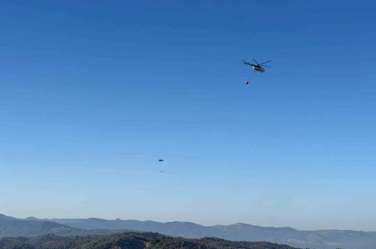 Gömeç, Ayvalık ve Bergama’da binlerce hektar ağacı kül eden yangın kontrol altına alındı