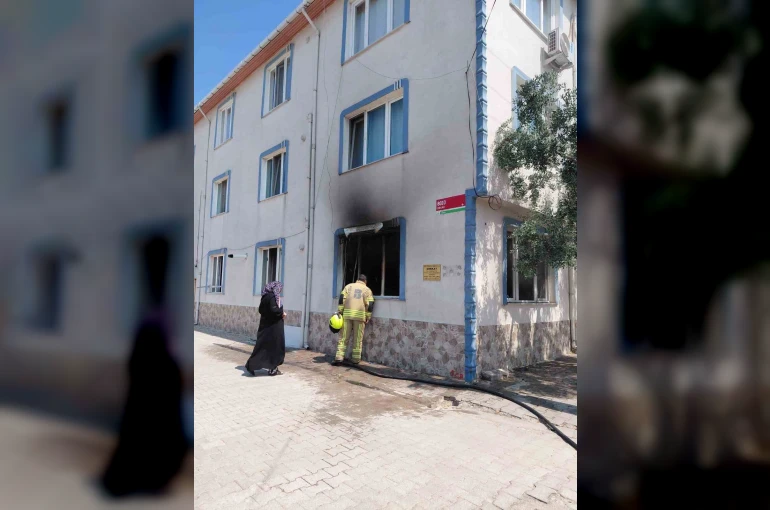 Gönen’de bir evde çıkan yangın hasara neden oldu