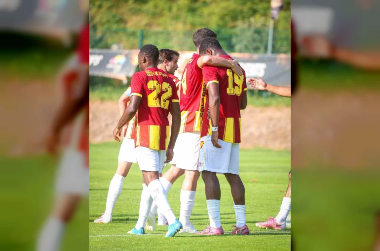 Göztepe, hazırlık maçında galip