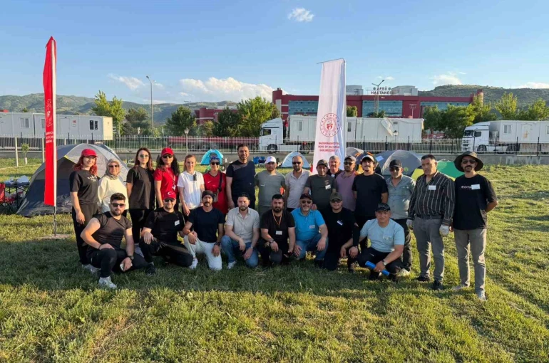 GSB arama kurtarma ekibi akreditasyon için kampa girdi