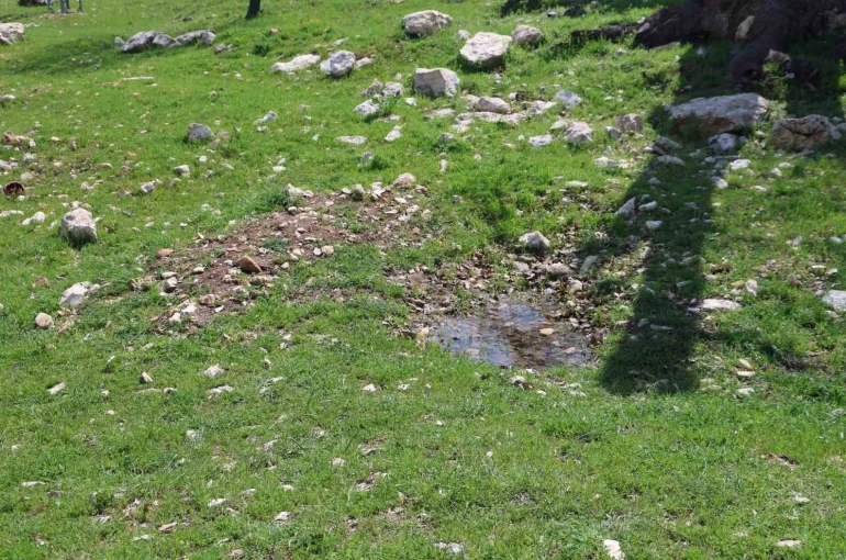 Gülistan Doku’nun ilk gömüldüğü iddiaya edilen yer havadan görüntülendi